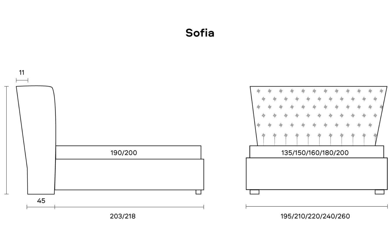 Cama Sofia