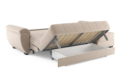 Sofá-Cama com Chaise-Longue Antares Nova