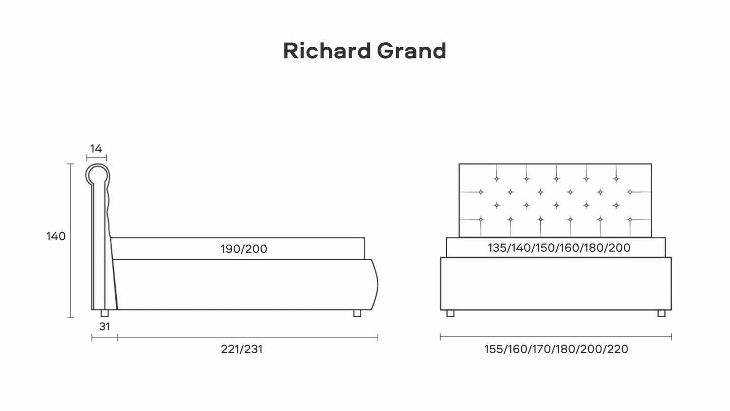 Cama Richard Grand