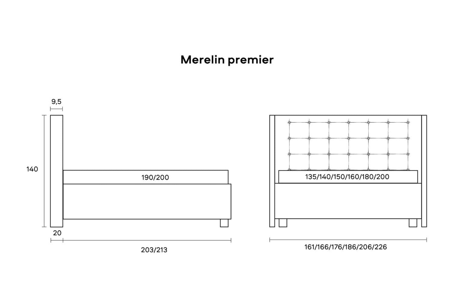 Cama Merelin Premier