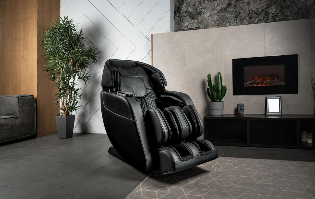 Cadeira de Massagem S8 Smart Jet Black Edition